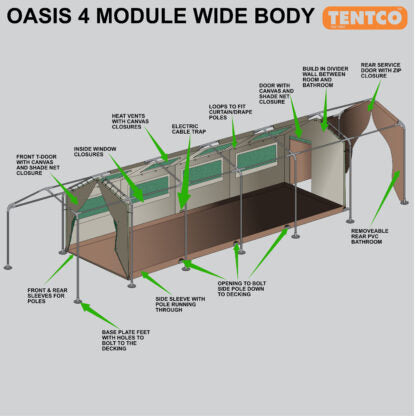 Oasis 4 Module Wide Body - TENTCO TE107