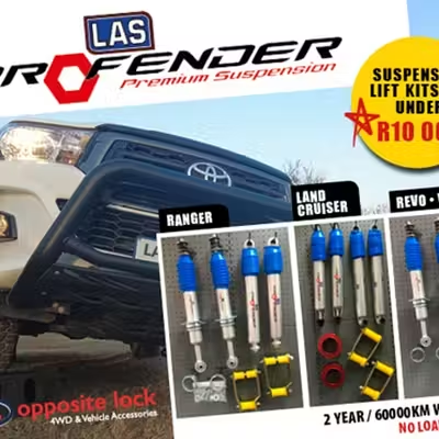 LAS Profender Suspension Lift Kit Toyota Landcruiser 79/76 Series