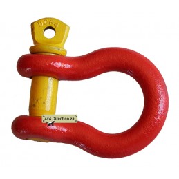 Bow Shackle 4.75 Ton-RED Gun Kote