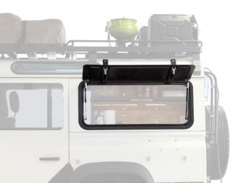 LAND ROVER DEFENDER (1983-2016) GULLWING WINDOW / ALUMINIUM - BY FRONT RUNNER