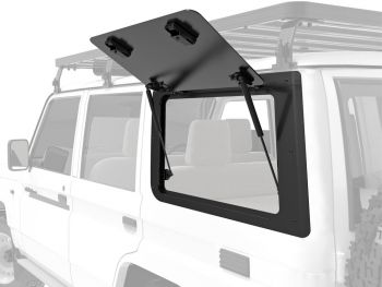 TOYOTA LAND CRUISER 76 GULLWING WINDOW / LEFT HAND SIDE ALUMINIUM - BY FRONT RUNNER