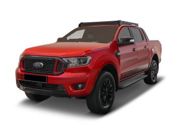 FORD RANGER T6 / WILDTRAK / RAPTOR (2012-2022) SLIMSPORT ROOF RACK KIT / LIGHT TBAR READY - BY FRONT RUNNER KSFR003T