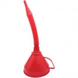 Plastic Flexibal Red Funnel 160mm