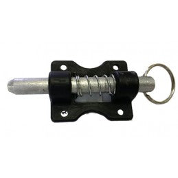 Spring Loaded Bolt Lock - 80mm Bolt - 49mm Bracket